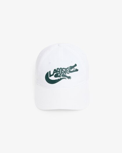 Boné Lacoste Masculino Printed Cotton Twill - Image 5